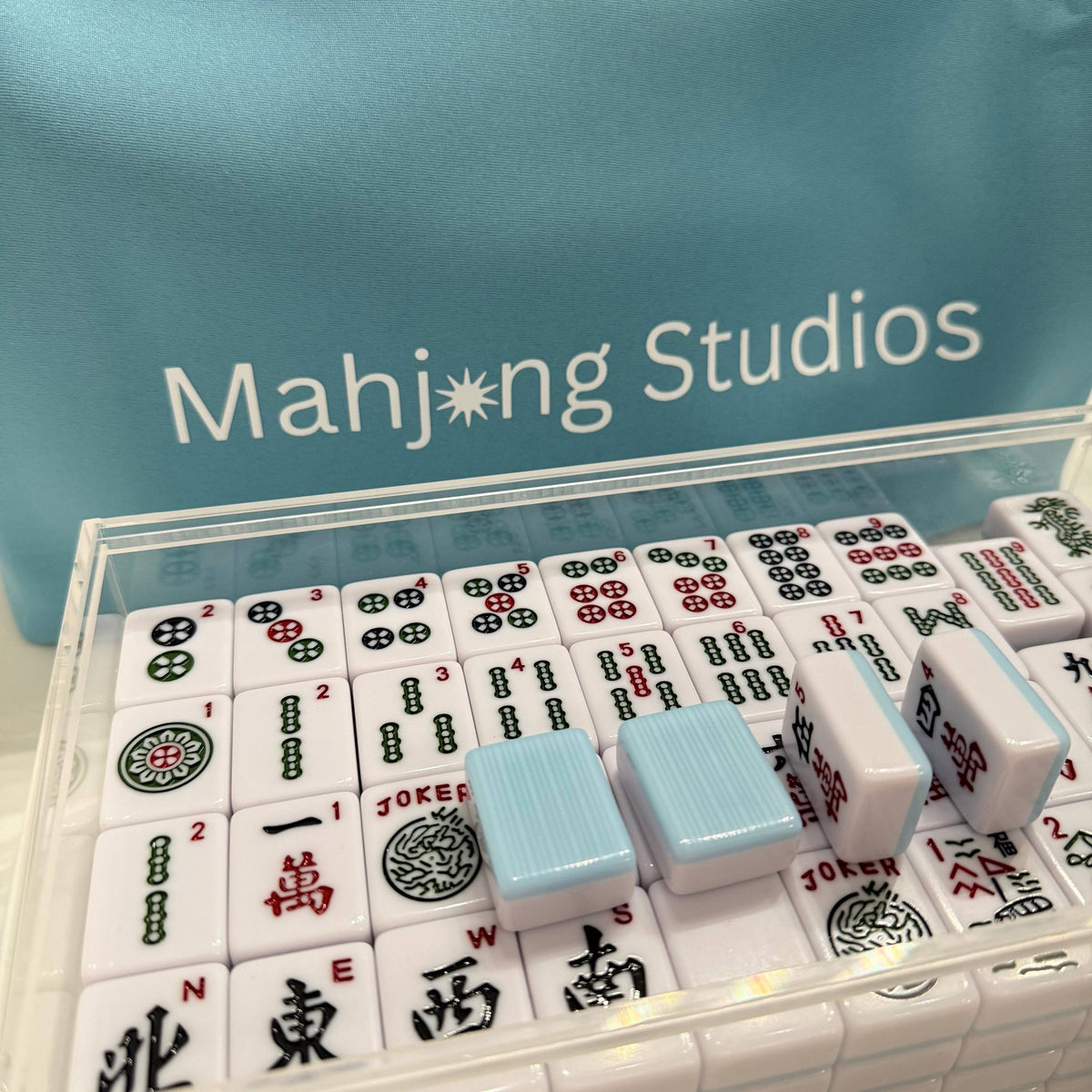 Mahjong Studios β Bamboo Sky American Mahjong Tile Set (166 Tiles)