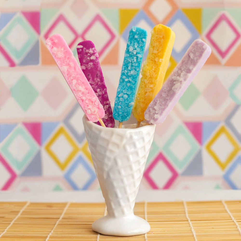 Strawberry Bath Rock Candy