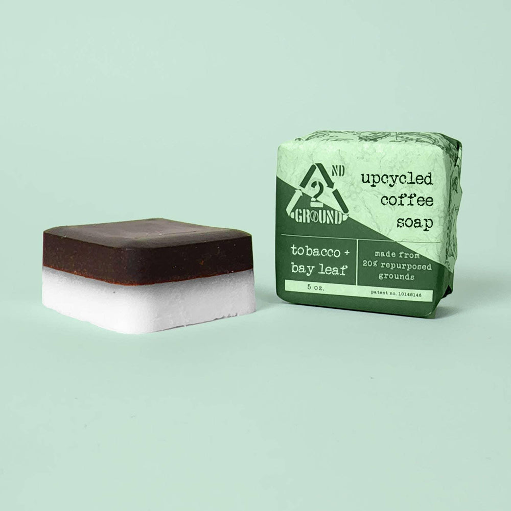 Copy of Upcycled Coffee Soap - Tobacco & Leaf 2.5 oz. - The Floratory
