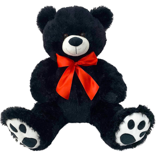Anico 20" Stuffed Plush Bear with Red Ribbon
