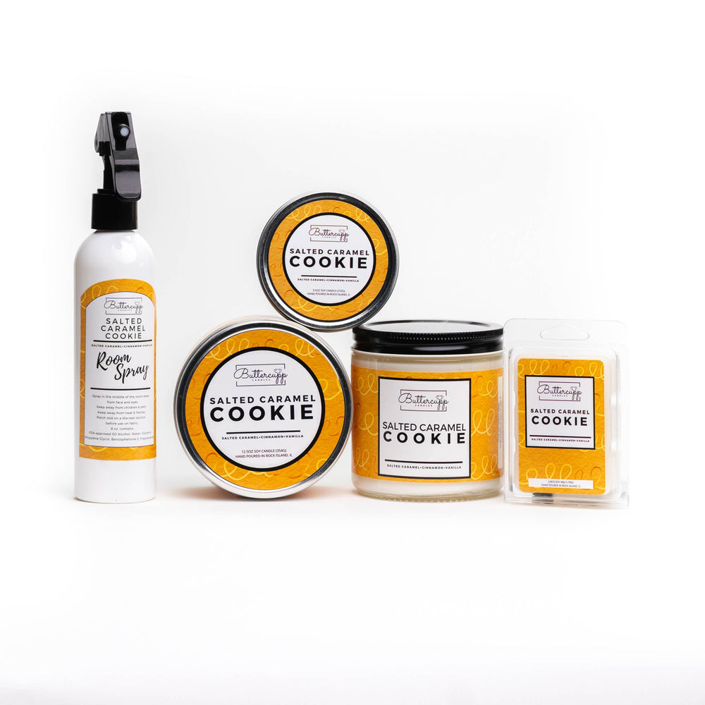 Salted Caramel Cookie Soy Candle and Melts