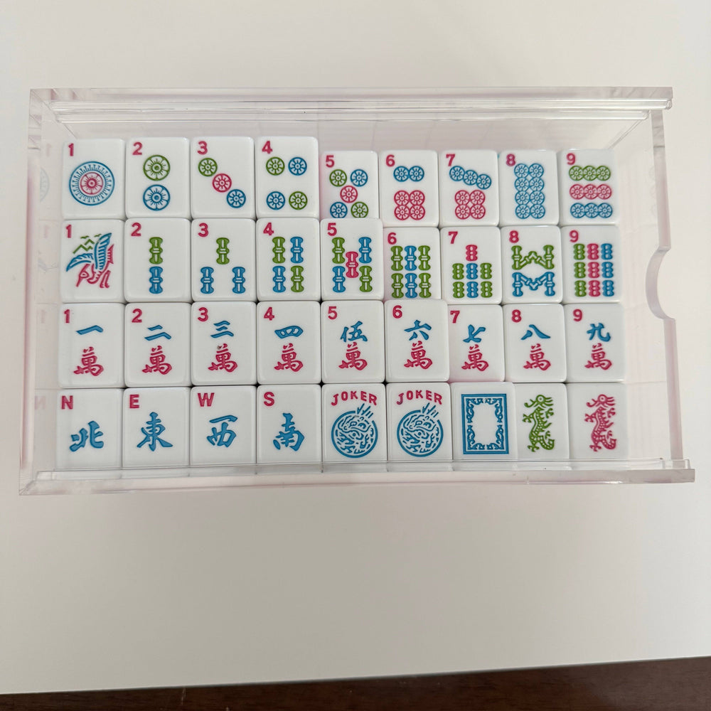 Mahjong Studios – Rose Dragon American Mahjong Tile Set (166 Tiles)