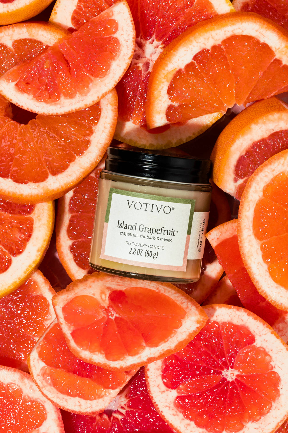 Island Grapefruit Discovery Candle - 6 Pack | Summer Scent