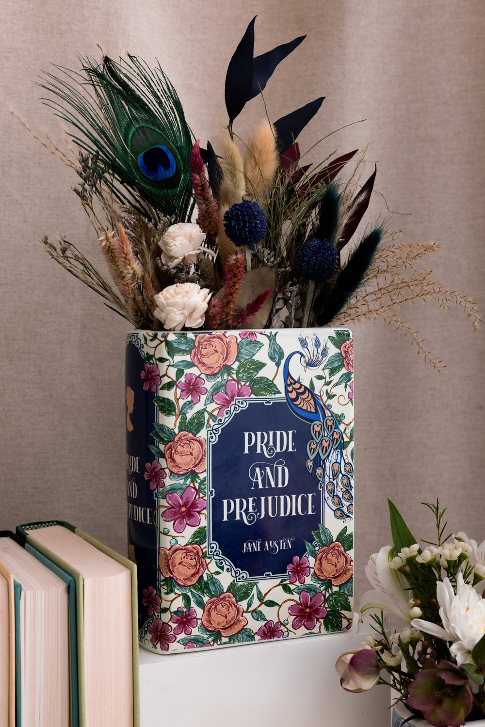 Large Book Vase, Pride and Prejudice