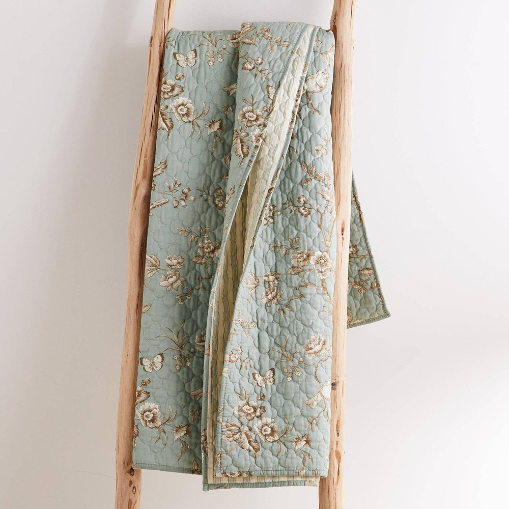 Lyon Teal Throw