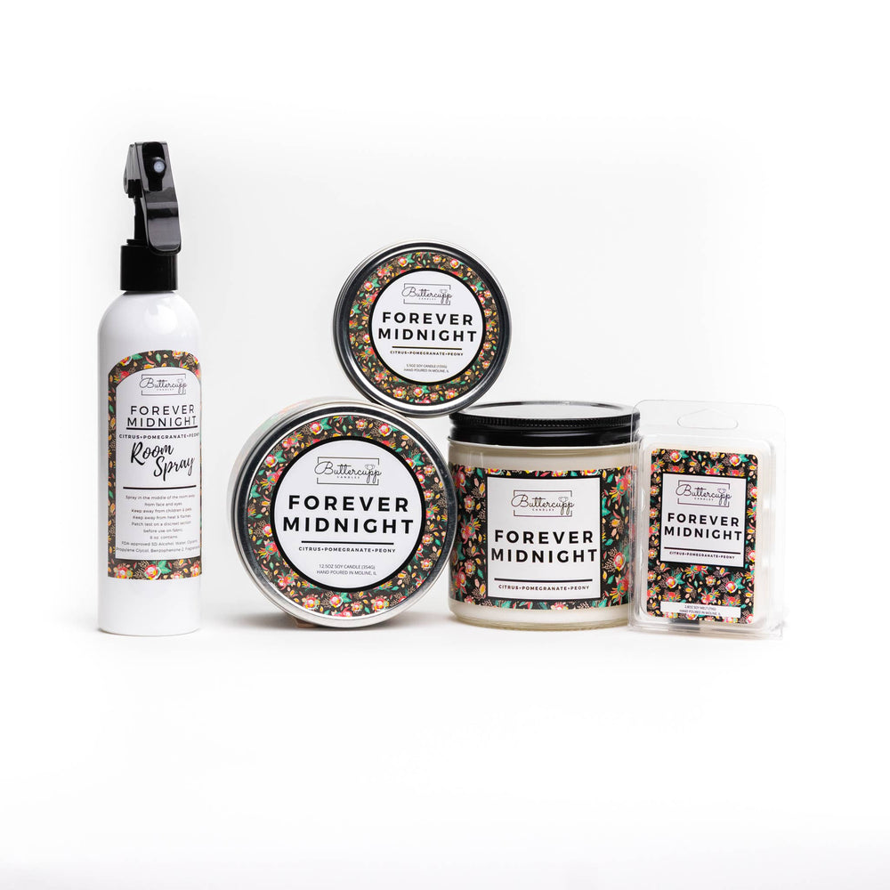 Forever Midnight Soy Candle and Melts