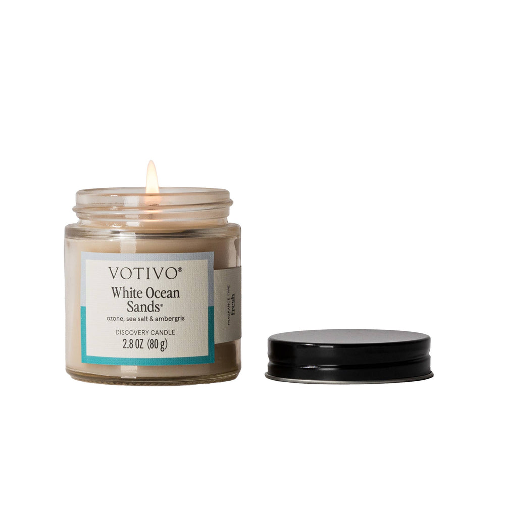 White Ocean Sands Discovery Candle - 6 Pack | Summer Scent