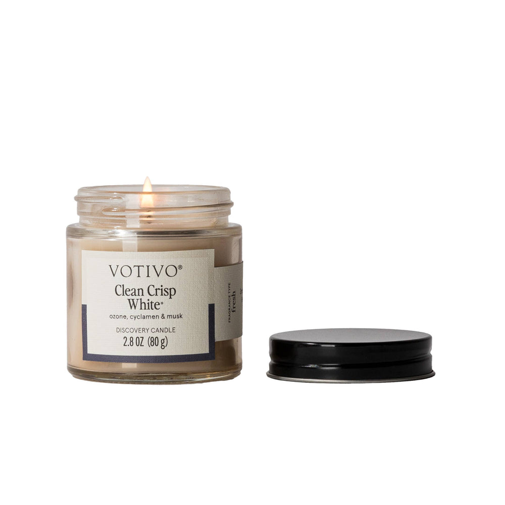 Clean Crisp White Candle