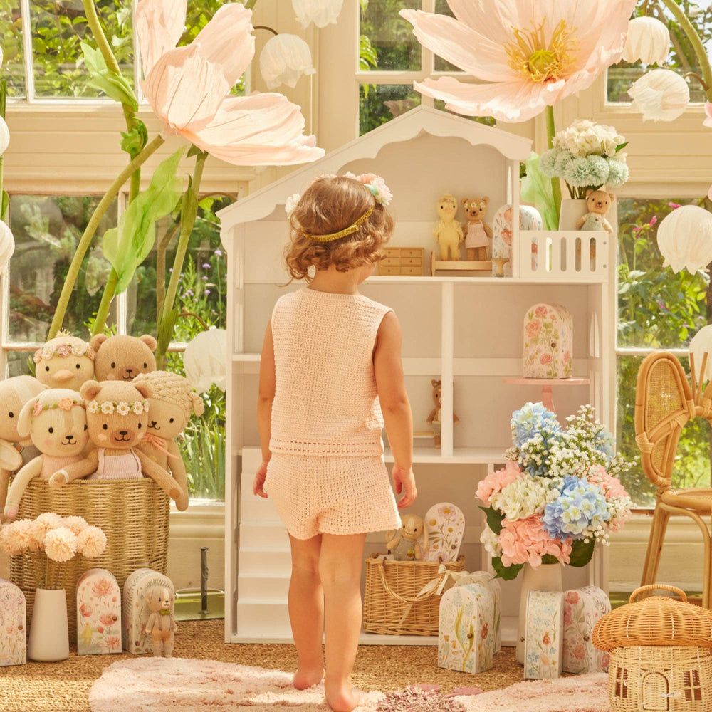 Tiny Flora the duckling (mauve), gives 10 meals