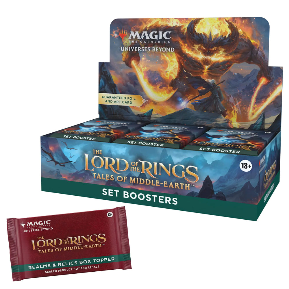 Magic: The Gathering The Lord of The Rings: Tales of Middle-Earth Set Booster Box - Various 30 Packs (360 Magic Cards)