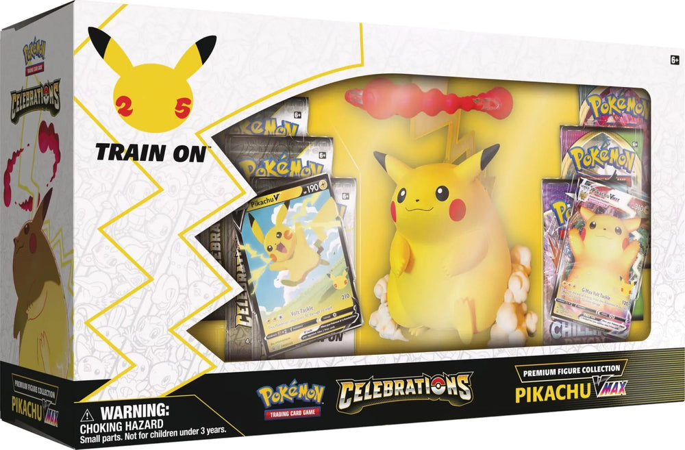Pokemon TCG: Celebrations Premium Figure Collection Pikachu VMAX Multicolor