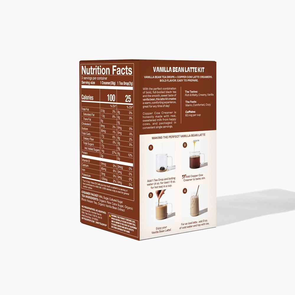 Vanilla Bean Latte Kit - 3ct (Case of 6)