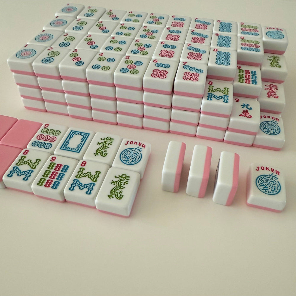 Mahjong Studios – Rose Dragon American Mahjong Tile Set (166 Tiles)