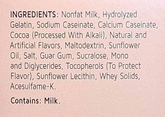 Creamy Hot Cocoa Protein Drink
