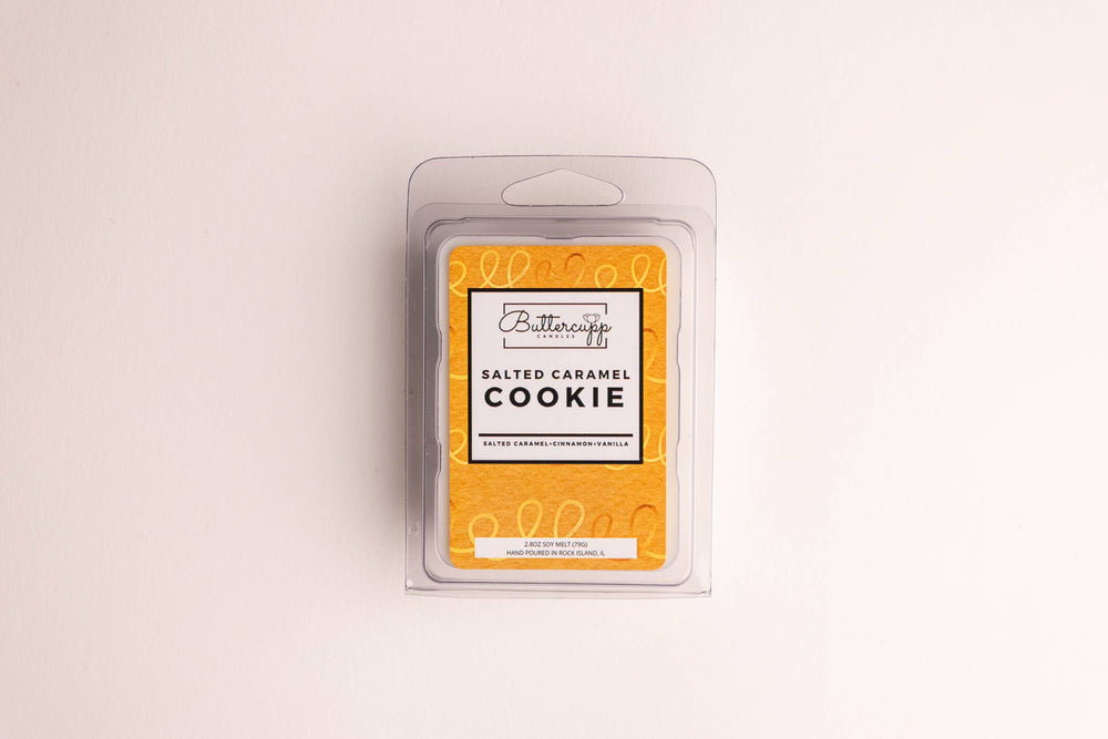 Salted Caramel Cookie Soy Candle and Melts