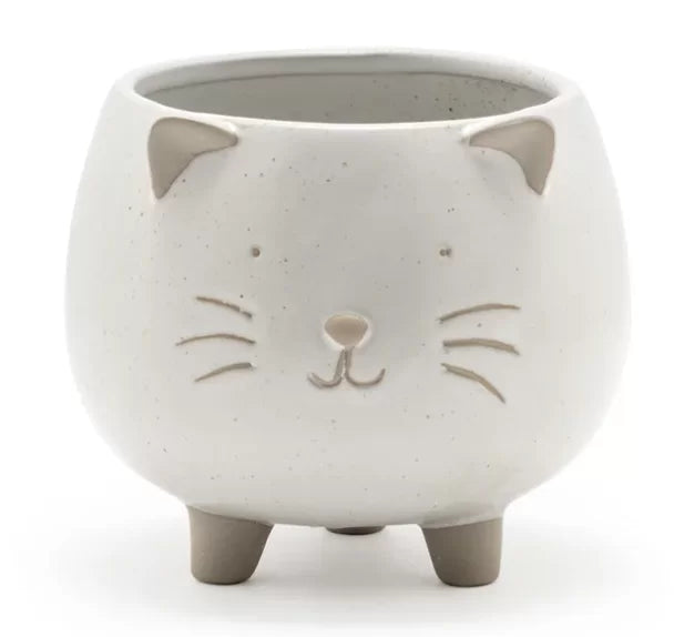 Ceramic Cat Planter
