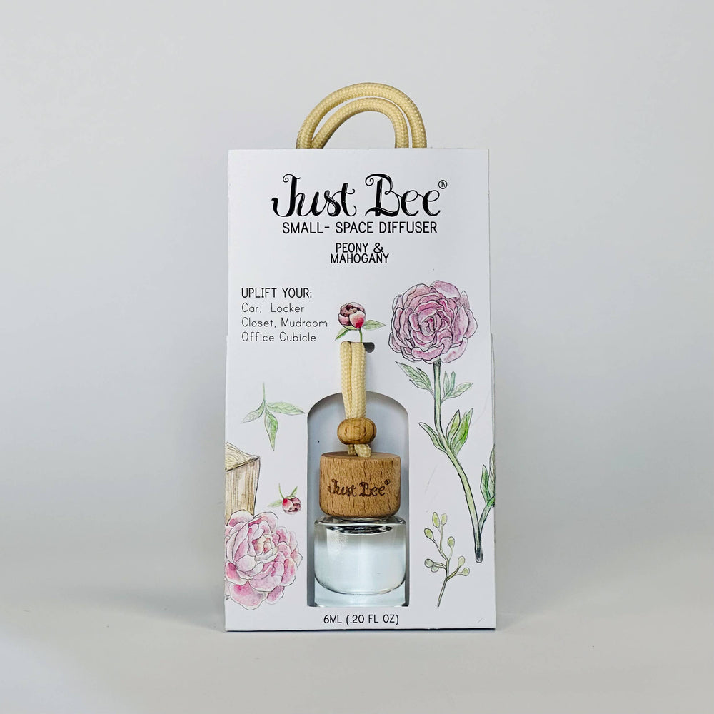 Peony & Mahogany - Just Bee Candle - The Floratory