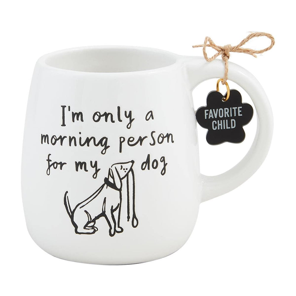 Morning Person Dog Collar Charm Mug - The Floratory