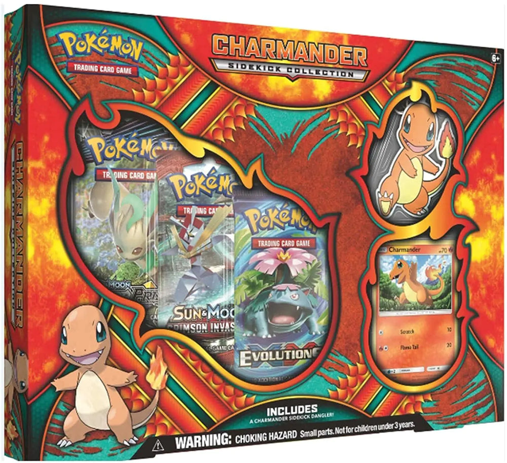 Pokémon TCG: Charmander Sidekick Collection Box Multicolor