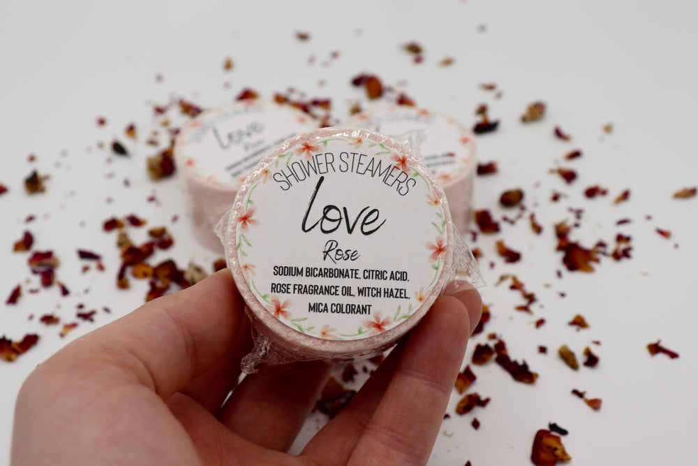Rose Shower Steamer, Love - Village Floral Designs and Gifts